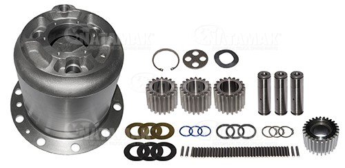 3191853, 1522375, Q09 30 003 | DIFFERENTIAL HUB CASING
3 HOLES (FULL) FOR VOLVO