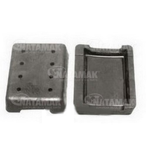 SK2006, Q44 10 036 | FIFTH WHEEL RUBBER WEDGE 3.5 '' (TOP)