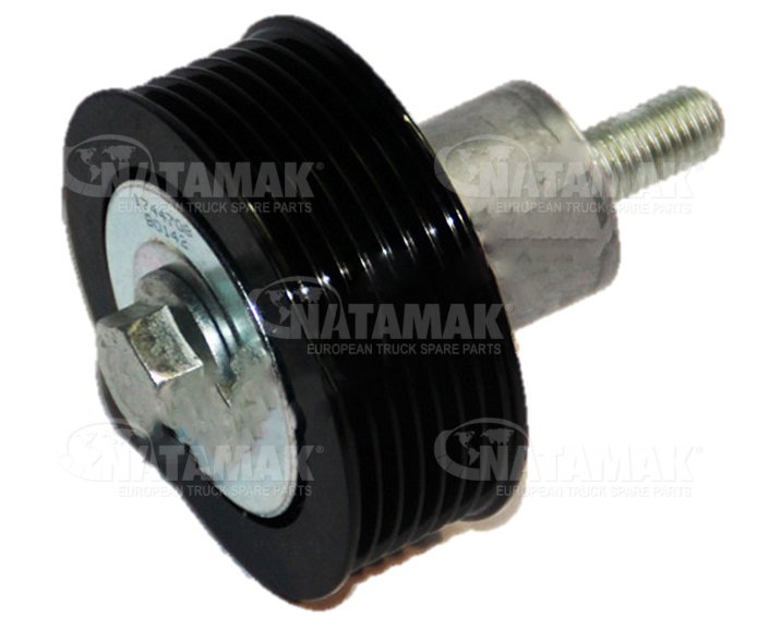 1744708, Q13 60 004 | TIGHTENER PULLEY (WITH BEARING) FOR DAF