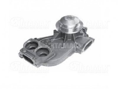 Q.09.10.018 WATER PUMP ACTROS (WITH  RETERDAR ) FOR MERCEDES