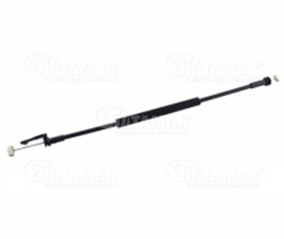 Q15 50 001 FRONT DOOR LOCK AND CONTROL CABLE LONG FOR RENAULT